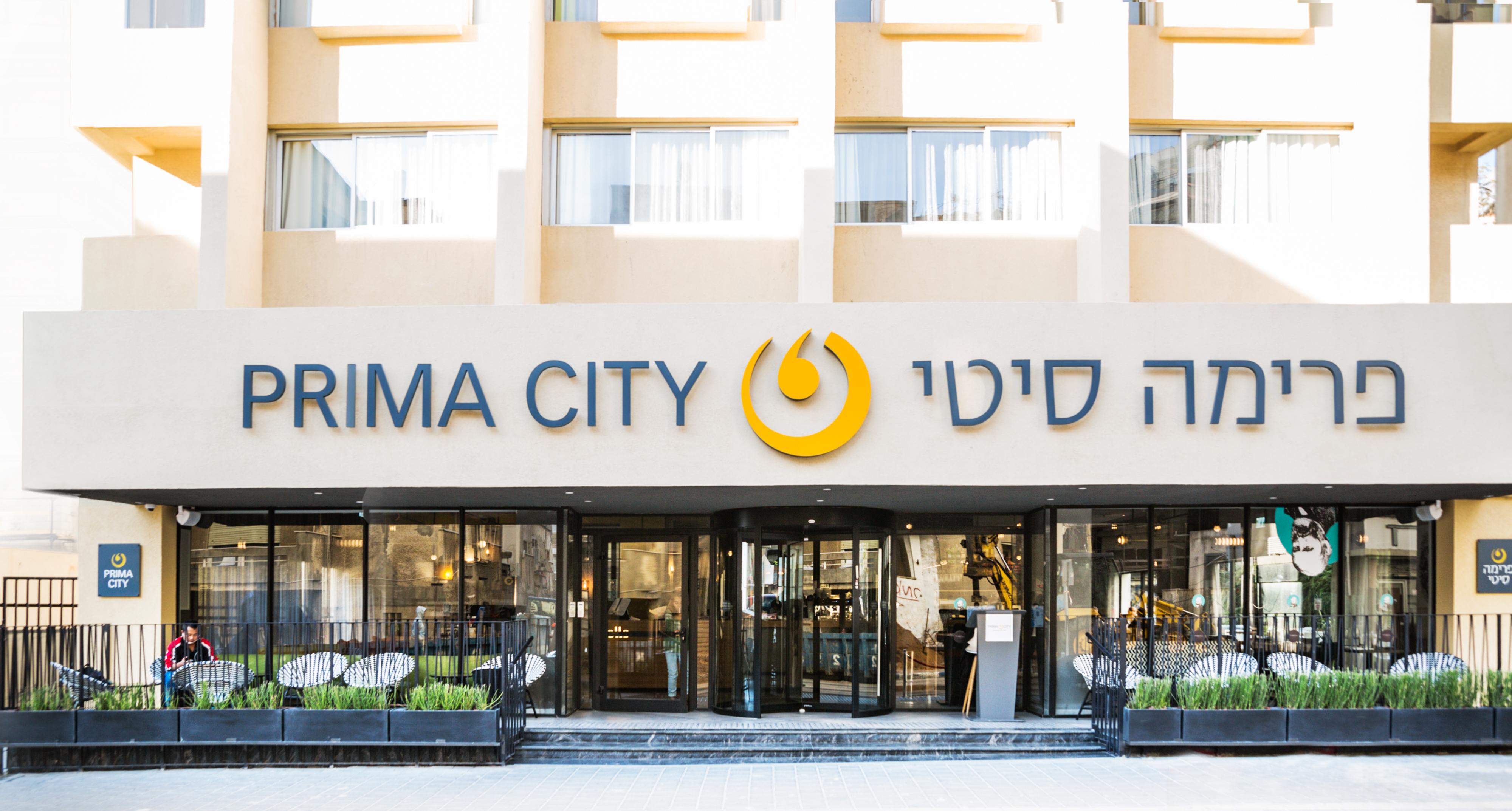 Prima City Hotel Tel Aviv Exteriör bild